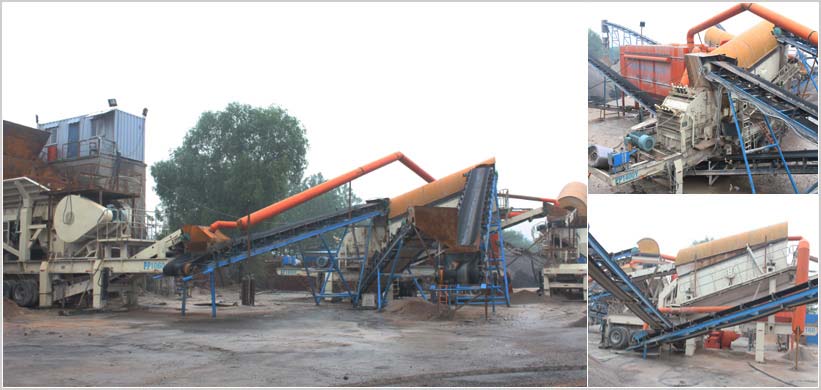200TPH Portable Crushing Project